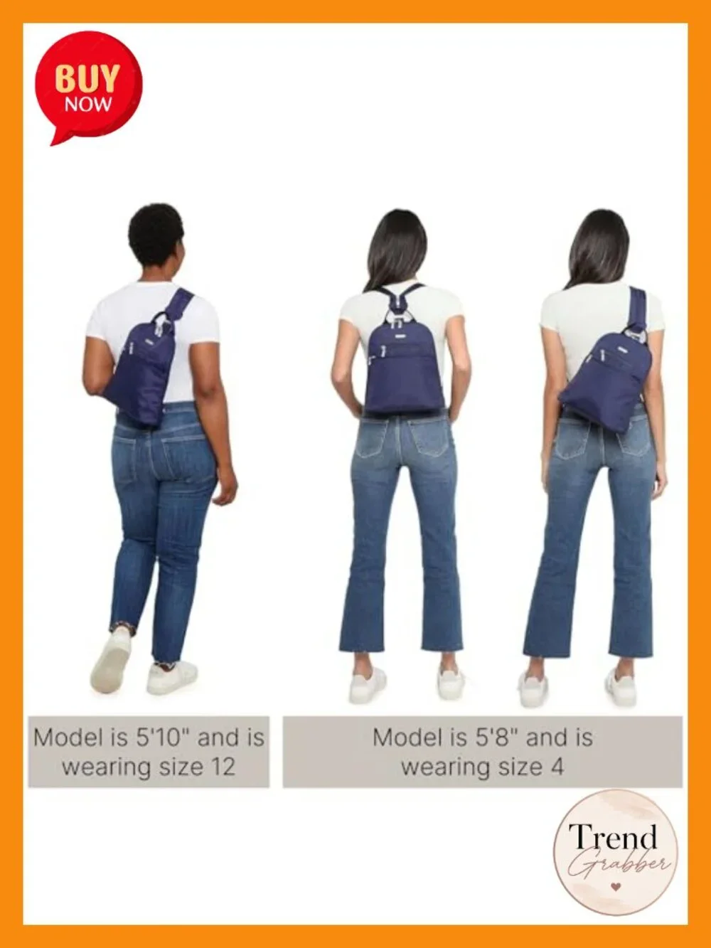 Convertible Mini Backpack Purse with RFID Blocking, Adjustable Strap